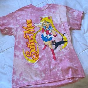 Sailor Moon Tie Dye Graphic Tee